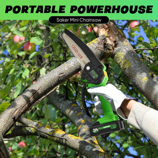 Sakerplus Mini Cordless Electric Chainsaw