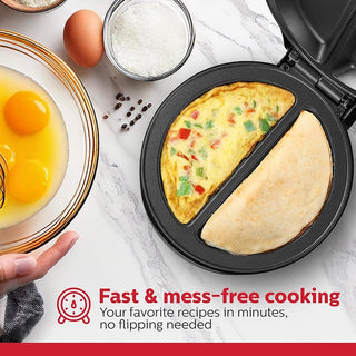 Sakerplus® Dual-Zone Electric Omelette Maker