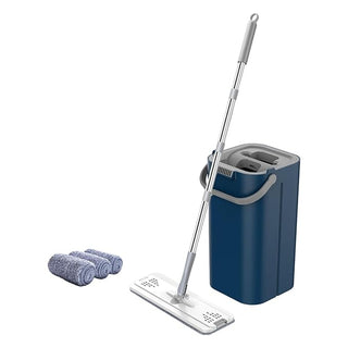 Sakerplus Mop and Bucket with Wringer Set