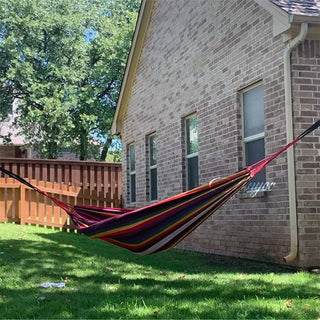 Sakerplus Brazilian Double Hammock with Ropes