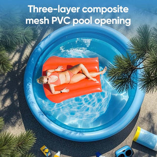 Sakerplus Inflatable Swimming Pool