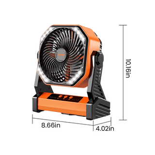 SAKER® Rechargeable Camping Fan