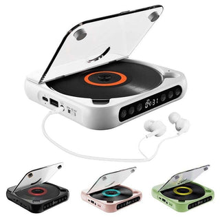 Sakerplus Portable Bluetooth CD Player
