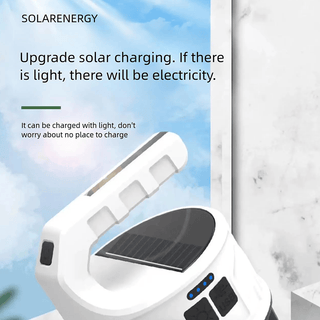 Sakerplus Solar Rechargeable LED Camping Lantern