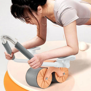 Effective Abdominal Workout - ITSLUX® Automatic Rebound Abdominal Wheel