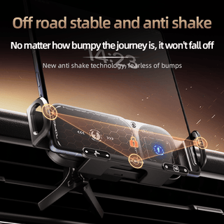 Sakerplus Wireless Charging Rotating Car Mount