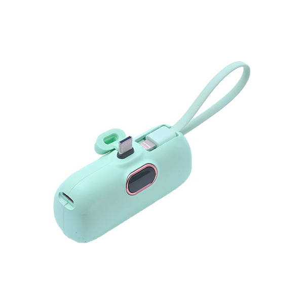 Sakerplus® Digital Display Capsule Power Bank