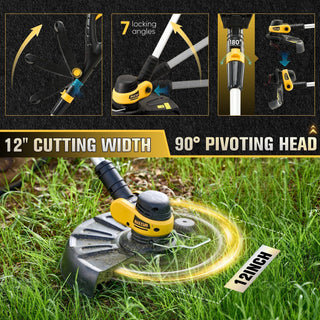 Sakerplus 22V Cordless String Trimmers