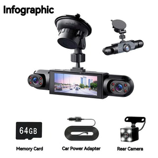 Sakerplus Full View Car Dashcam System