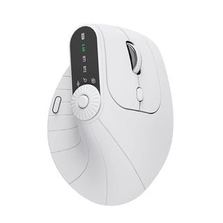 Sakerplus Ergonomic Triple-Connect Wireless Mouse