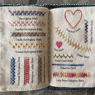 Sakerplus® All-Scenario Embroidery Stitch Book Kit