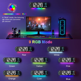 Sakerplus Multi Functional LED Display Clock