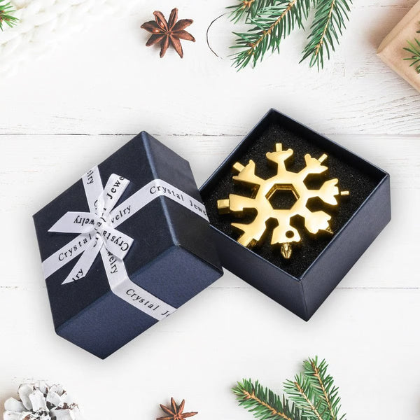 Sakerplus 18-in-1 Stainless Steel Snowflakes Multi-tool