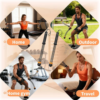 Sakerplus® Adjustable Ropeless Battle Ropes Training