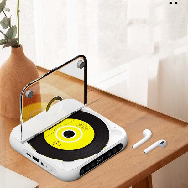 Sakerplus Portable Bluetooth CD Player