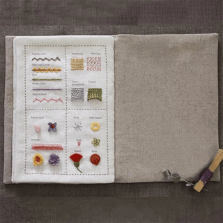 Sakerplus® All-Scenario Embroidery Stitch Book Kit