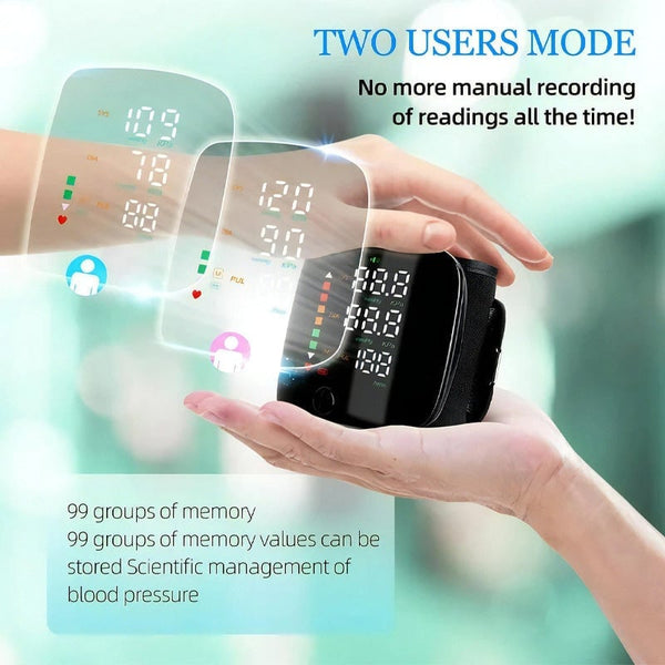 Sakerplus Wrist Blood Pressure Monitor