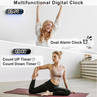 Sakerplus Multi Functional LED Display Clock