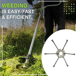 6 inch Steel Wire Brush Cutter Trimmer Head