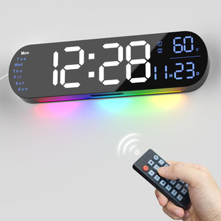 Sakerplus Multi Functional LED Display Clock