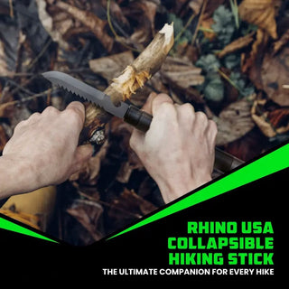 Sakerplus Collapsible Tactical Hiking Trekking Pole