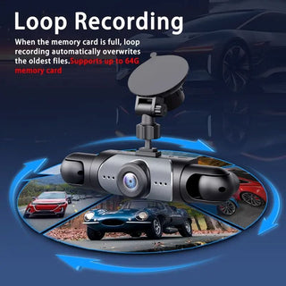 Sakerplus® Full View Car Dashcam System