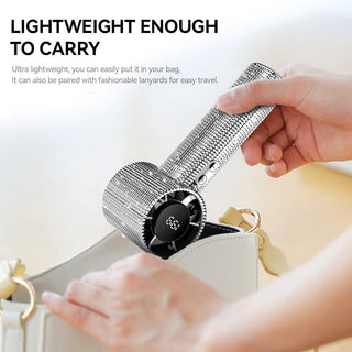 Sakerplus Luxury Rechargeable Handheld Turbo Fan