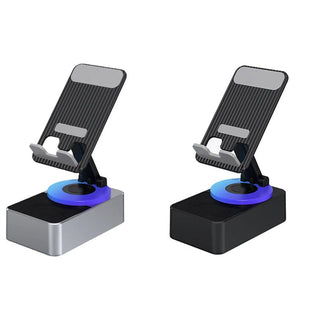 Soporte con altavoz Bluetooth y batería externa