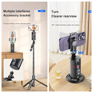 Sakerplus Auto Face Tracking Tripod Remote Control