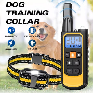 Sakerplus Waterproof Dog Training Collar with Remote