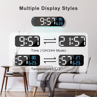Sakerplus Multi Functional LED Display Clock