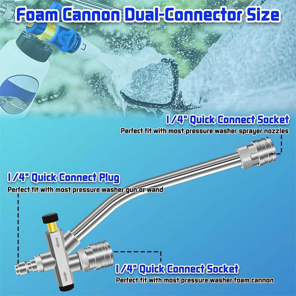 Saker Foam Cannon Dual Connector Accessory