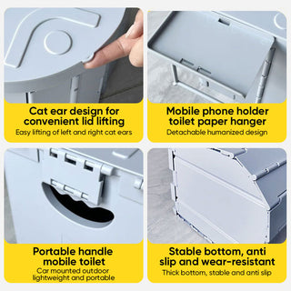 Sakerplus Portable Camping Toilet