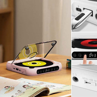 Sakerplus Portable Bluetooth CD Player