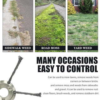 6 inch Steel Wire Brush Cutter Trimmer Head