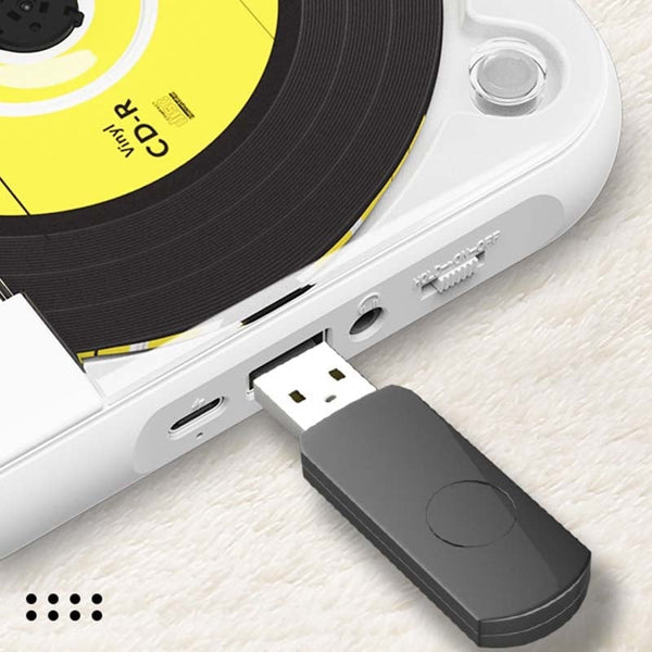 Sakerplus Portable Bluetooth CD Player