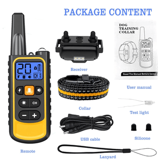 Sakerplus Waterproof Dog Training Collar with Remote