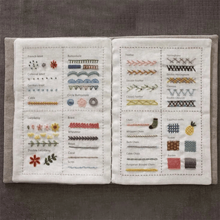 Sakerplus® All-Scenario Embroidery Stitch Book Kit