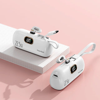 Sakerplus® Digital Display Capsule Power Bank