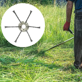 6 inch Steel Wire Brush Cutter Trimmer Head
