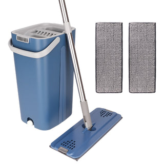 Sakerplus Mop and Bucket with Wringer Set
