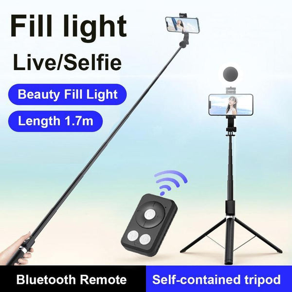 SAKER 6 in 1 Bluetooth Selfie Stick