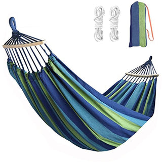 Sakerplus Brazilian Double Hammock with Ropes