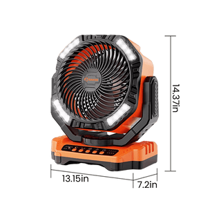 SAKER® Rechargeable Camping Fan
