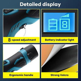Sakerplus 8-Speed Cordless Car Polishing Machine