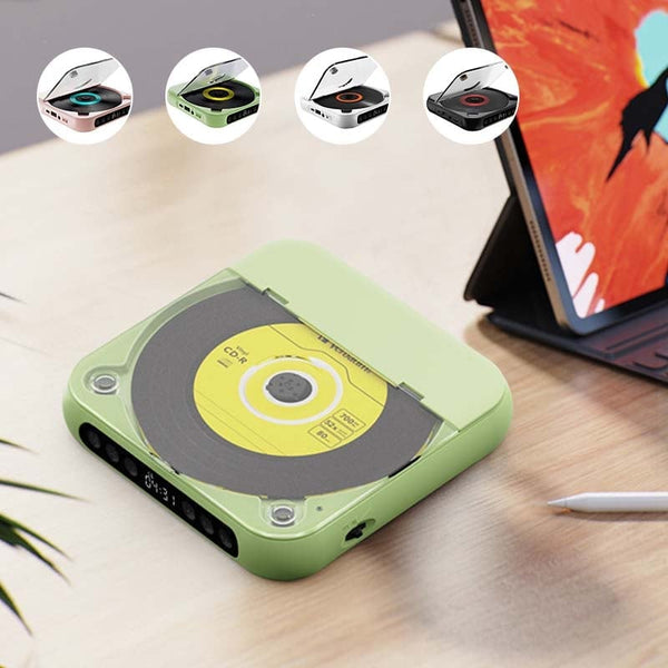 Sakerplus Portable Bluetooth CD Player