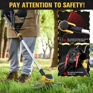 Sakerplus 22V Cordless String Trimmers