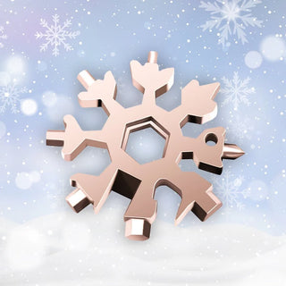 Sakerplus 18-in-1 Stainless Steel Snowflakes Multi-tool