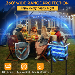 Sakerplus Outdoor Solar Bug Zapper