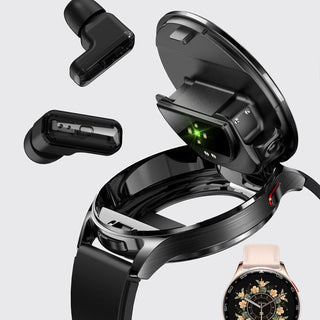 Sakerplus Smart Watch With Wireless Earbuds